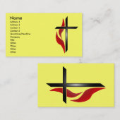 クロス&フレームの名刺 名刺 (正面/裏面)