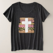 クロス プラスサイズTシャツ (デザイン正面)