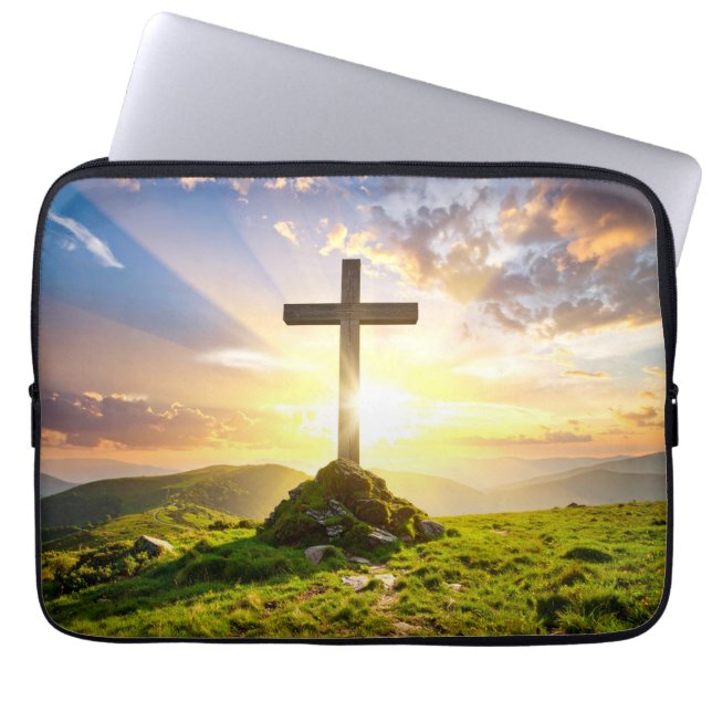 クロス ラップトップスリーブ (正面)