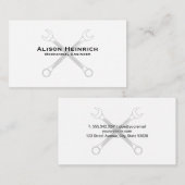 クロス・レンチ 名刺 (正面/裏面)