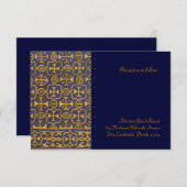 クロス ヴェストメント レセプション エンクロージャーカード (正面/裏面)