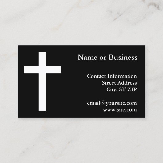 クロス 名刺 (正面)