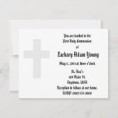 「クロス」招待状 招待状 (正面)