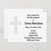 「クロス」招待状 招待状 (正面/裏面)