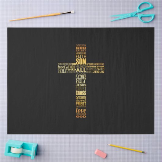 クロス 薄葉紙 (クラフト)