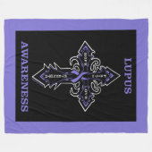 クロス/認識度...ルパス フリースブランケット (正面(横))