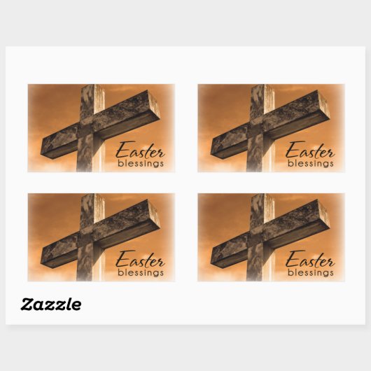 クロス 長方形シール (シート)