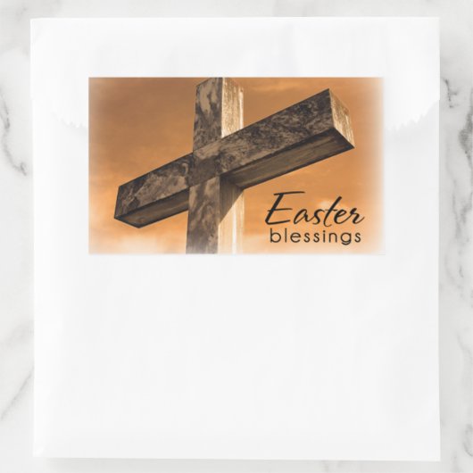 クロス 長方形シール (バッグ)