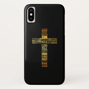 クロス iPhone X ケース