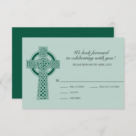 クロス RVSP カード (正面/裏面)