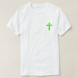 クロスTシャツ(緑) Tシャツ