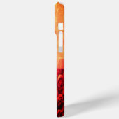 クロタラスモノグラムアンティーク赤黄 Case-Mate iPhoneケース (裏面 / 左)