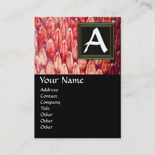 クロタラス・モノグラム 名刺 (正面)