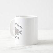 クロダイ狩人フィッシング コーヒーマグカップ (正面左)