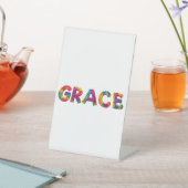 クロチェットのパタ鮮やかーンの猶予 台座サイン (インサイチュ)