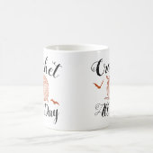 クロチェットオールデイハロウィンヤーン+こうもり ツートーンマグカップ (中央)