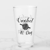 クロチェットオールデイヤーンボール&フッククラフツ タンブラーグラス (裏面)