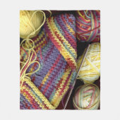 クロチェットクラブ フリースブランケット (正面)