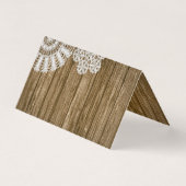 クロチェットドイ素朴リーウッドカントリーサンキューカード (裏面)