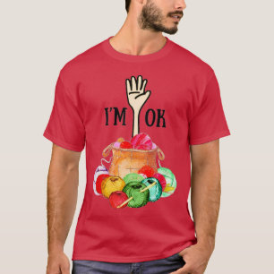 クロチェットニットイムOKヤーン裁縫編み物愛好者 Tシャツ