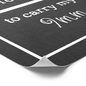 クロチェットフックライセンスクラフトルーム暗 ポスター (角)