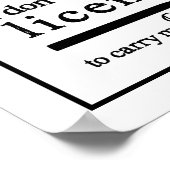 クロチェットフックライセンスクラフトルーム ポスター (角)