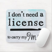 クロチェットフックライセンス工芸品 マウスパッド (マウス)