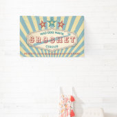 クロチェットフックヴィンテージサーカスのクラフトショーの表示 横断幕 (インサイチュ)