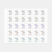 クロチェットフック及び糸数々の目的裁縫 ラベル (シート)