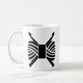 クロチェットフック&ヤーンクラフツ コーヒーマグカップ (左)