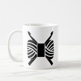 クロチェットフック&ヤーンクラフツ コーヒーマグカップ