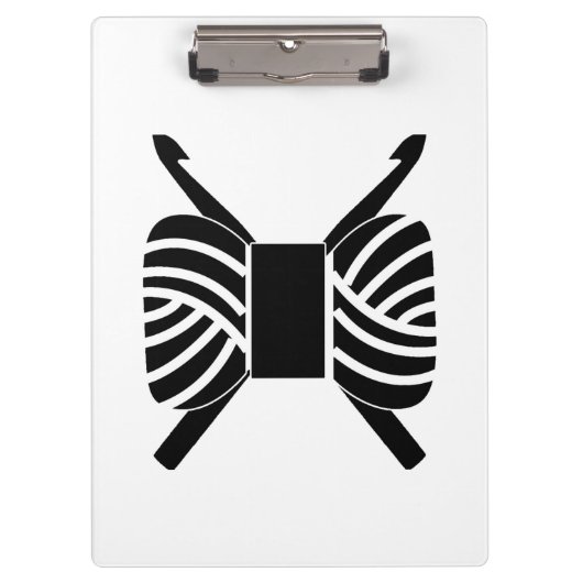 クロチェットフック&ヤーンスケイン クリップボード (正面)