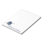 クロチェットヤーンパーソナライズされたメモ帳 ノートパッド (回転)