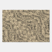 クロチェット模様 ラッピングペーパーシート (正面2)