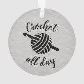クロチェット終日・糸玉&フック工芸品メーカー オーナメント (裏面)