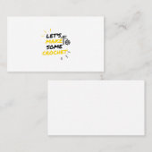 クロチェット製作者 コーリングカード (正面/裏面)