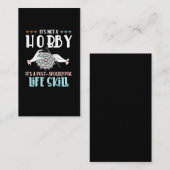 クロチェット・ホビー・クラフティング・ヤーン・ラバー 名刺 (正面/裏面)