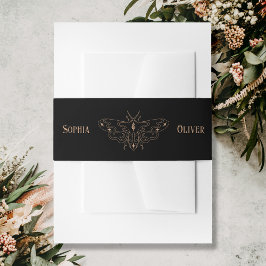 クロチョウ結婚の 招待状ベリーバンド