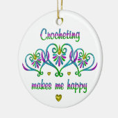 クロチングが私を幸せに セラミックオーナメント (左)