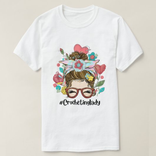 クロッおもしろいチ糸カラフルウィークエンドハッピーレオパ Tシャツ (デザイン正面)