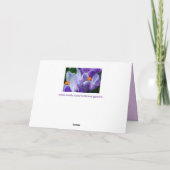 クロッカグリーティングカード カード (裏面)