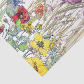 クロッカスのケシのアイリスFoxgloveによってはティッシュペーパーが開花します 薄葉紙 (詳細)