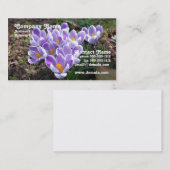 クロッカスの名刺 名刺 (正面/裏面)