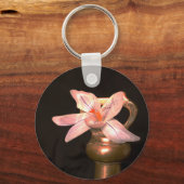 クロッカスの花 キーホルダー (正面)