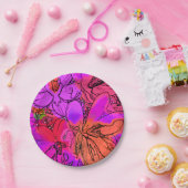 クロッカスの花 ペーパープレート (パーティー)