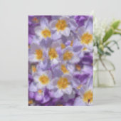 クロッカスウォーターの色 招待状 (スタンド正面)