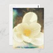 クロッカスグランジ花 ポストカード (正面/裏面)