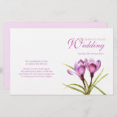 クロッカスパープルフローラ結婚計画 (正面/裏面)