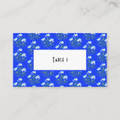 クロッカスフラワーズフラット座席表 プレイスカード (裏面)