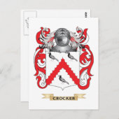 クロッカー・コート・オブ・アームズ ポストカード (正面/裏面)